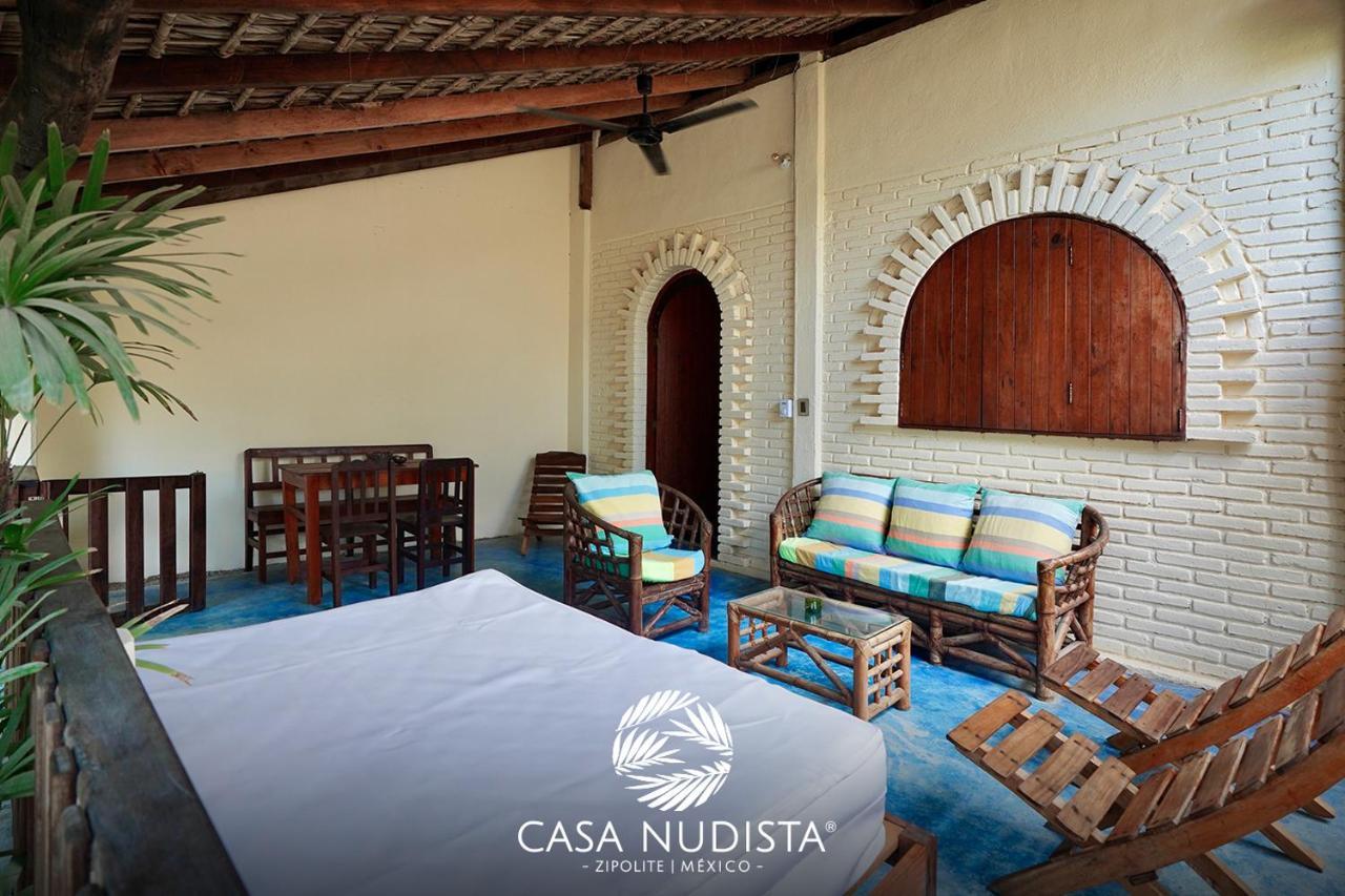 Casa Nudista - Lgbt Hotel Zipolite Exterior foto