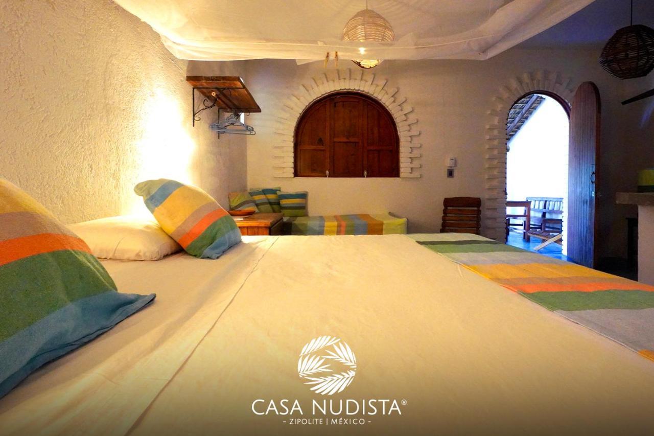 Casa Nudista - Lgbt Hotel Zipolite Exterior foto