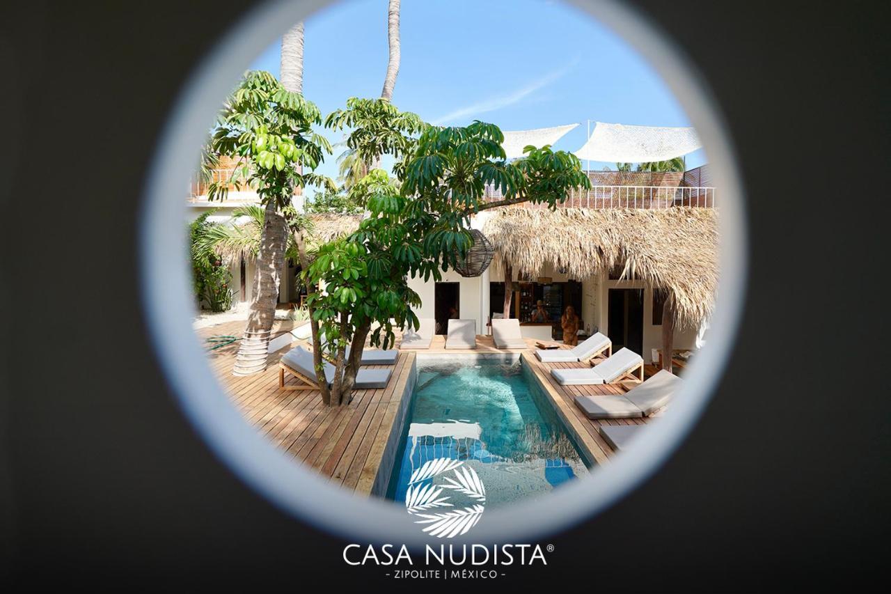 Casa Nudista - Lgbt Hotel Zipolite Exterior foto