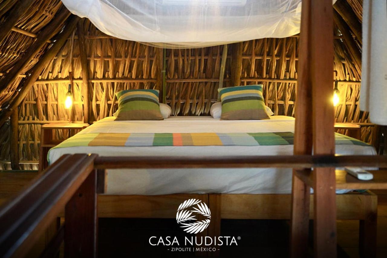 Casa Nudista - Lgbt Hotel Zipolite Exterior foto