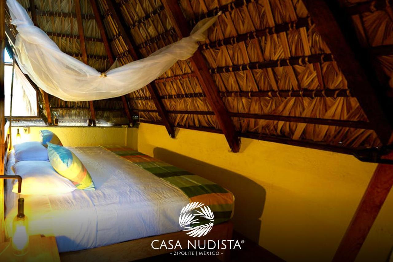 Casa Nudista - Lgbt Hotel Zipolite Exterior foto